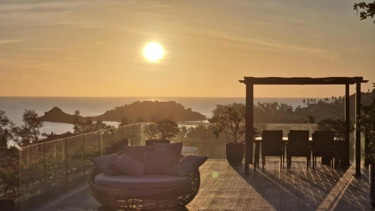 Villa Obsidian, With Staff, Sea View And Walk To Choeng Mon Beach 외부 사진