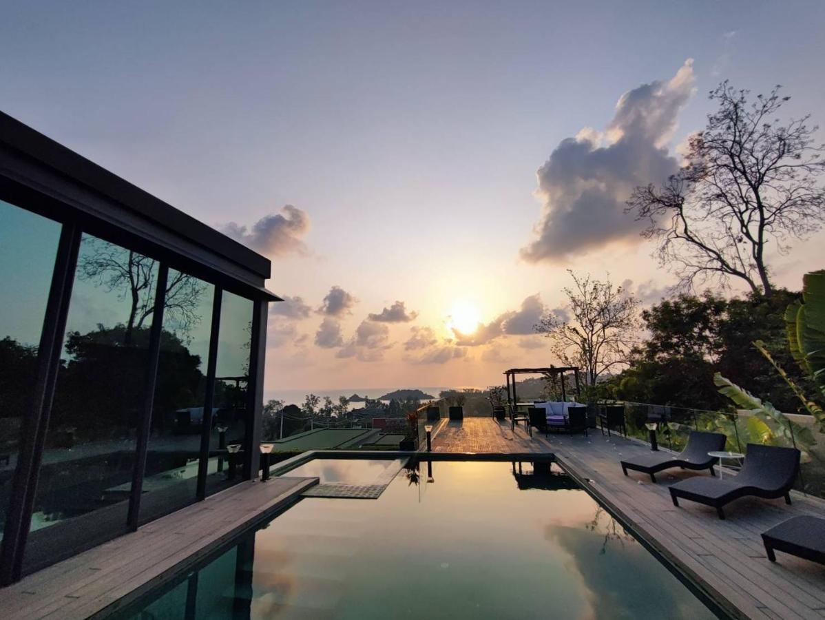 Villa Obsidian, With Staff, Sea View And Walk To Choeng Mon Beach 외부 사진