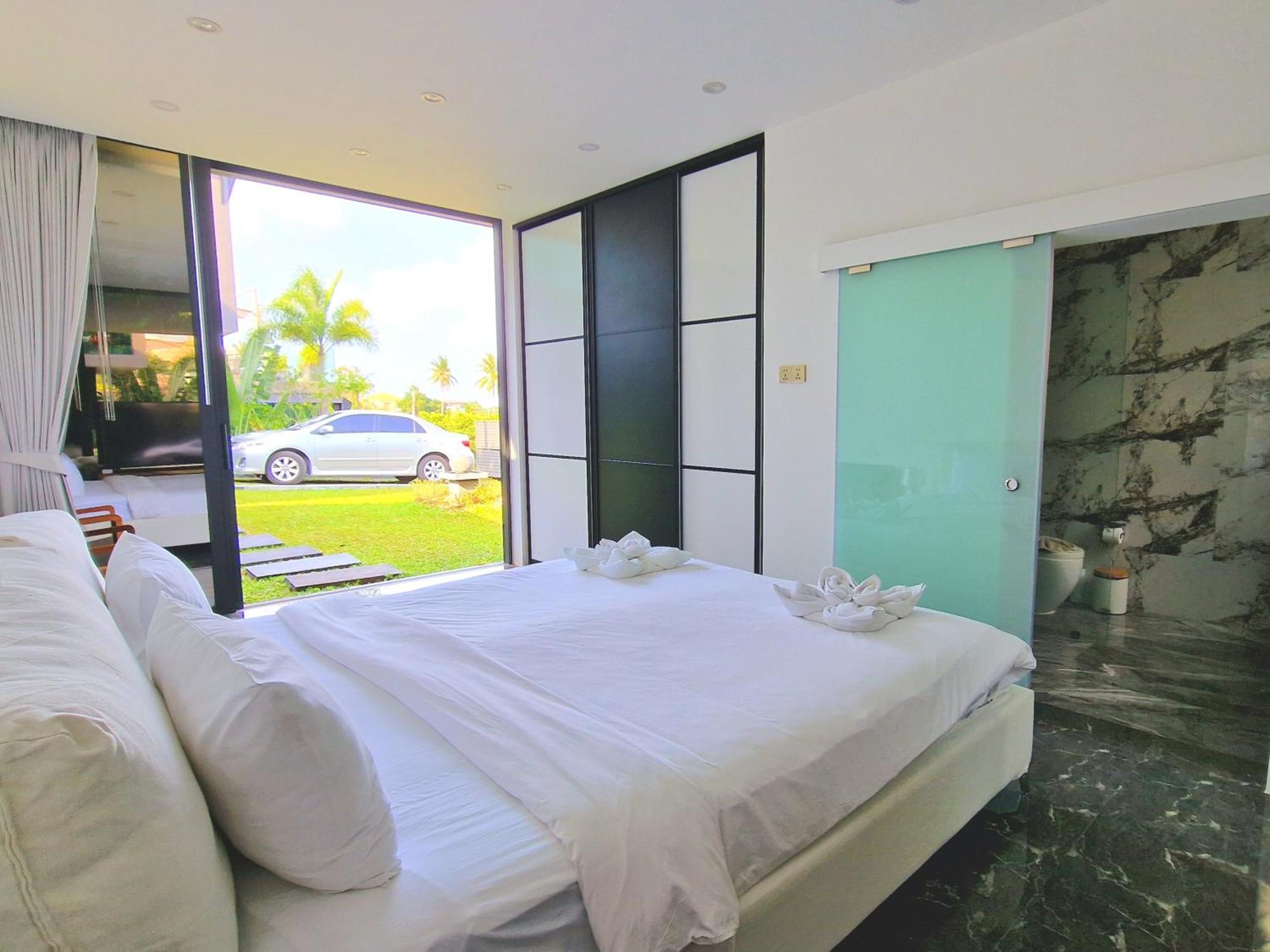 Villa Obsidian, With Staff, Sea View And Walk To Choeng Mon Beach 외부 사진