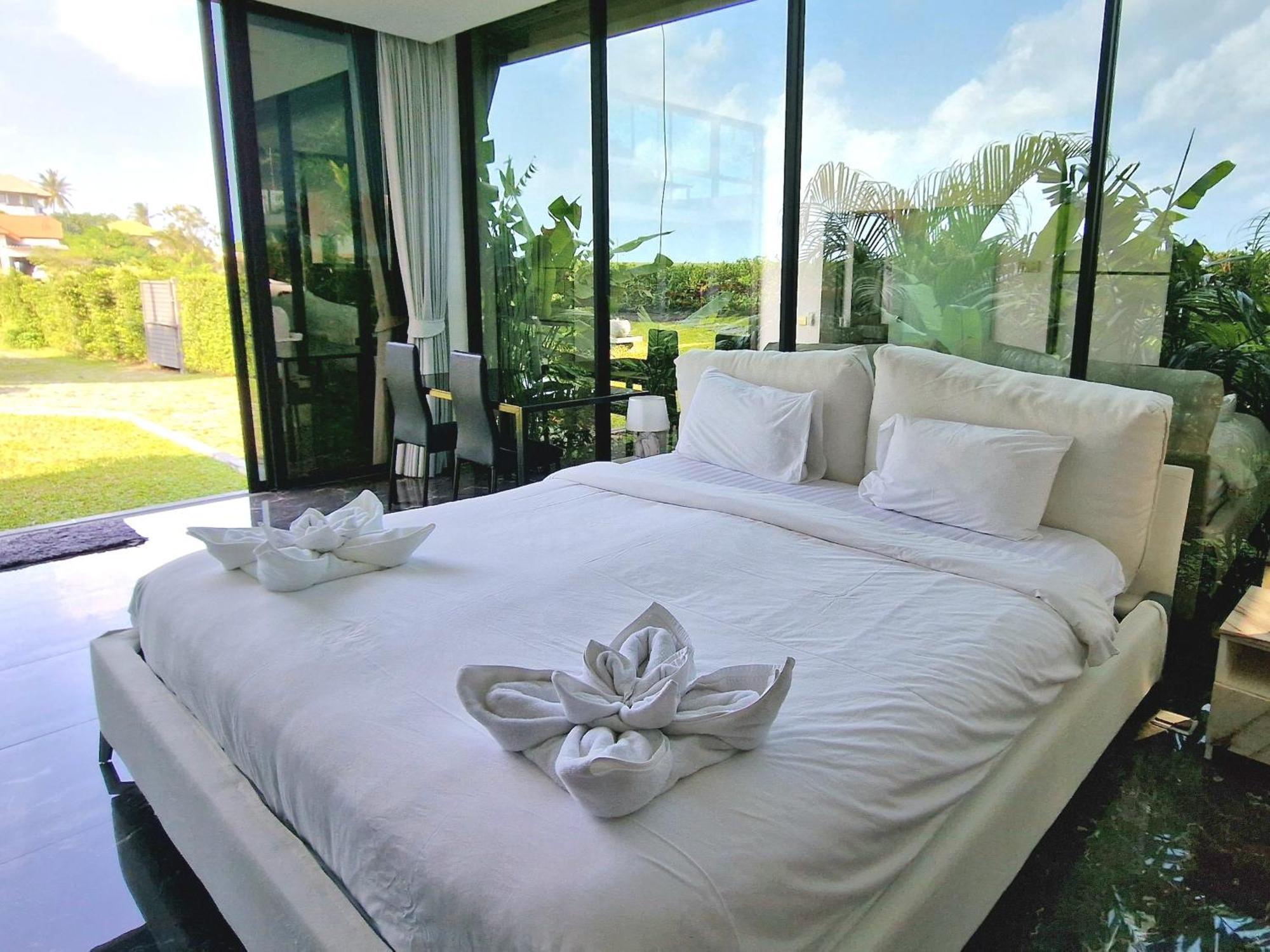 Villa Obsidian, With Staff, Sea View And Walk To Choeng Mon Beach 외부 사진