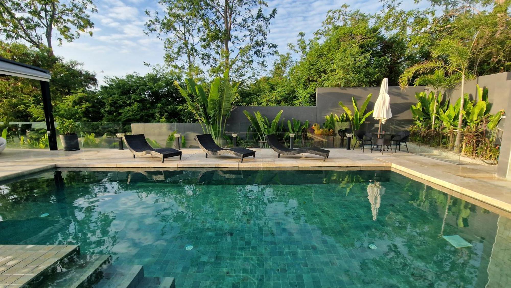 Villa Obsidian, With Staff, Sea View And Walk To Choeng Mon Beach 외부 사진