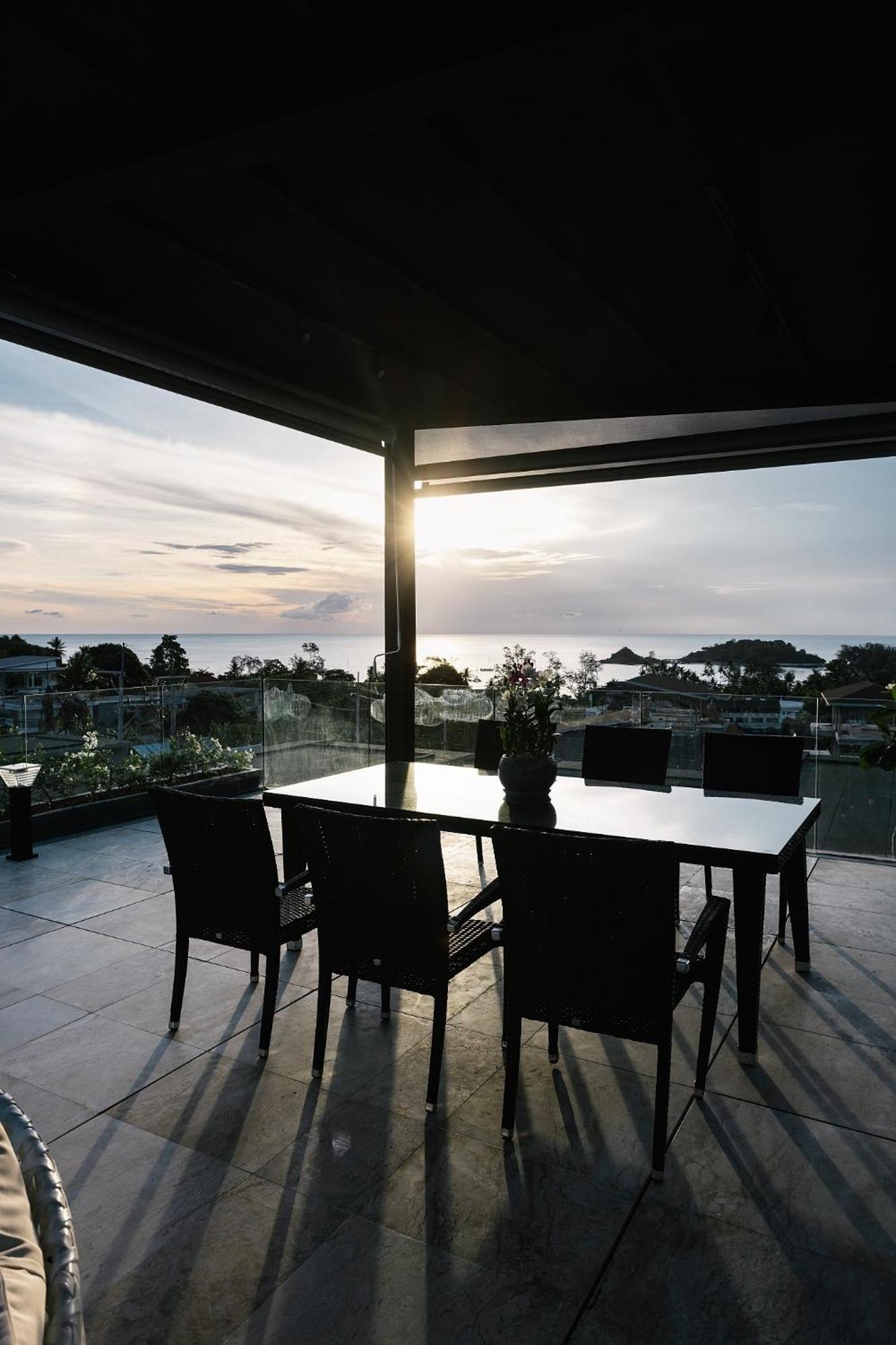 Villa Obsidian, With Staff, Sea View And Walk To Choeng Mon Beach 외부 사진