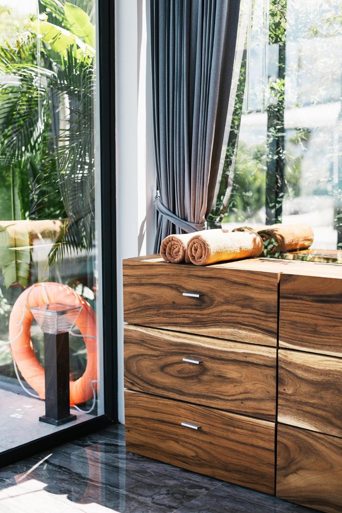 Villa Obsidian, With Staff, Sea View And Walk To Choeng Mon Beach 외부 사진
